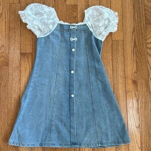 Denim dress NWOT